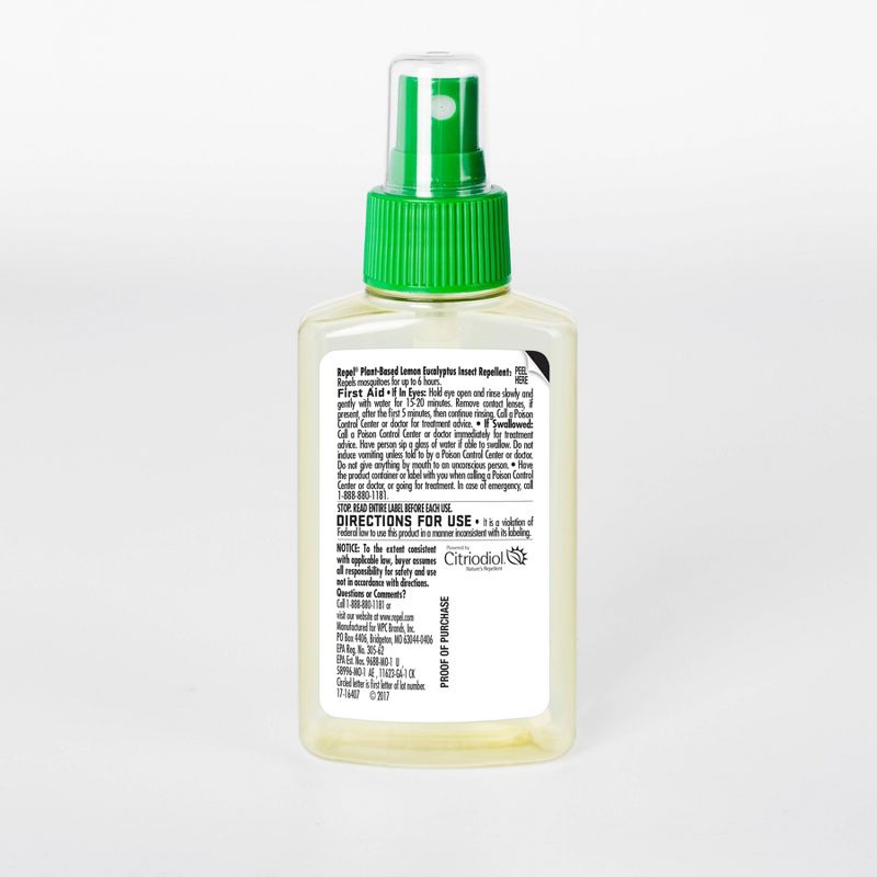Repel Plant-Based Lemon Eucalyptus Insect Repellent Pump Spray 4 fl oz, 6 of 7