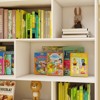 VYNXARIA Toy 2 Movable Drawers Storage Organizer, Multi-Functional Kids Bookcase, Children Book Shelf for Kids Room for Playroom, Classroo,-White - 2 of 4