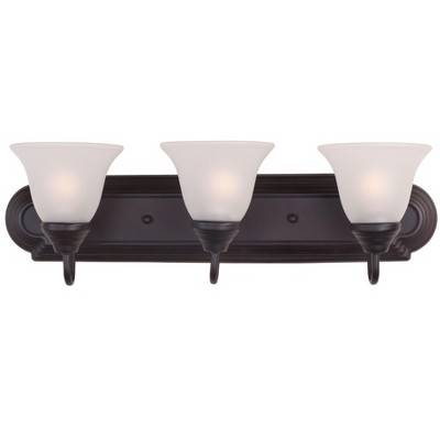 Maxim Lighting Essentials - 801x 3 - Light Vanity in  Oil Rubbed Bronze