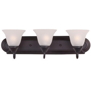Maxim Lighting Essentials - 801x 3 - Light Vanity in  Oil Rubbed Bronze - 1 of 1