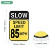 Unique Bargains Aluminum Weather Resistant Waterproof Rust Free Traffic Signs 2 Pcs - 2 of 4