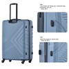 KTMBDW Luggage with Spinner Wheels & Zipper, 3-Piece Travel Suitcase ABS+PC Hardshell Luggage Set with TSA Lock (20+24+28 inch) - 2 of 4