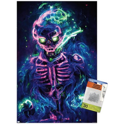 Five Nights at Freddy's Glow in the Dark Poster - 22.375 x 34 