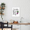 Stupell Industries Let The Beet Drop Framed Giclee Art, White, 16" x 20" - 3 of 4