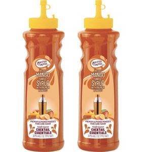 Master of Mixes Cocktail Essentials Mango Syrup - 375ml Bottle (12.7 Fl Oz) - Mixer Perfect for Bartenders and Mixologists - 1 of 4