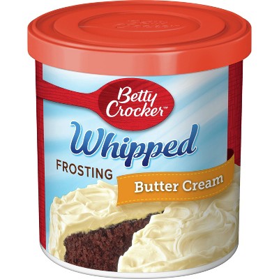 Betty Crocker Whipped Butter Cream Frosting - 12oz