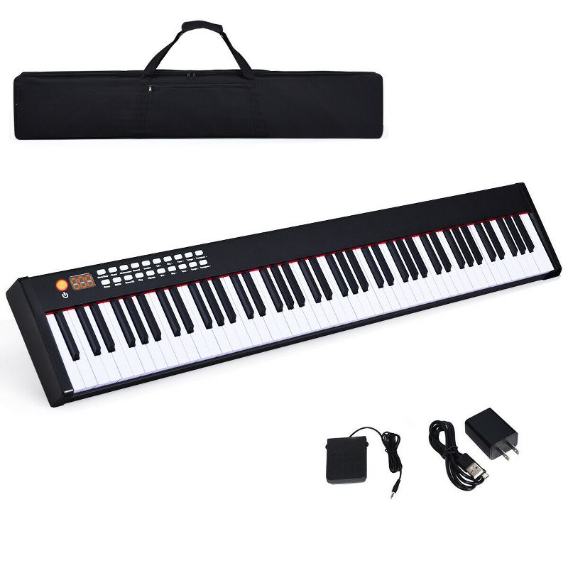 Costway 88 Key BX-Ⅱ Digital Piano MIDI Keyboard, 1 of 11