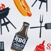 Design Imports  Bbq Fun Print Outdoor Tablecloth 60 Round - 2 of 4