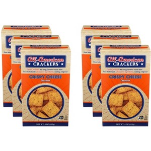 All American Cracker Cheese - Case of 6 - 4 oz - 1 of 2