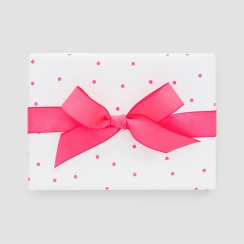 X Marks The Spot in Hot Pink Wrapping Paper