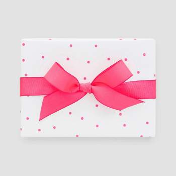 Scatter Dot Wrapping Paper Pink/White  - Sugar Paper™ + Target