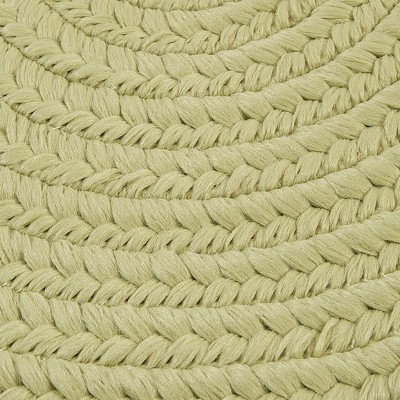 Colonial Mills Mary Ft s Isle - Celery 9x9 Round Rug Indoor/Outdoor 100% Polypropylene