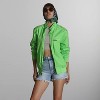 Members Only Women's Classic Iconic Racer Oversized Jacket - 4 of 4