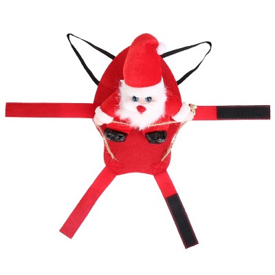 iMountek Pet Christmas Costumes with Bell Clothes New Year Outfit Cosplay Costumes Party Dress Up For Cats