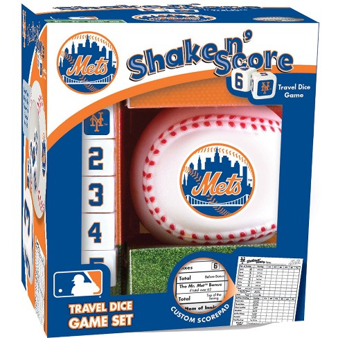Masterpieces Officially Licsenced Mlb New York Mets Shake N' Score Dice  Game For Age 6 And Up : Target