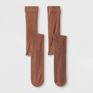 Girls' 2pk Pantyhose - Cat & Jack™ - 1 of 2