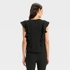 Women's Ruffle Sleeveless Blouse - A New Day™ - 2 of 3