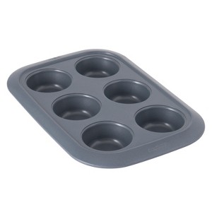 BergHOFF GEM Non-Stick Carbon Steel Cupcake Pans, Gray - 1 of 3