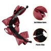 Unique Bargains Women's Fabric Large Bowknot Hair Clips - 3 of 4