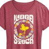 Women's - Peanuts - Retro Floral Woodstock Short Sleeve Graphic T-Shirt - 2 of 4