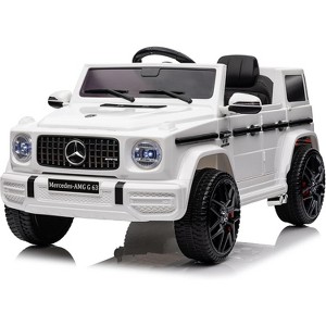 Electric Car for Kids Licensed Mercedes-Benz G63 12V Ride on Toy with Remote Control Kids’ Electric Vehicle with LED Light - 1 of 4
