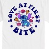 Men's - Lilo and Stitch - Love At First Bite Short Sleeve Graphic T-Shirt - 2 of 4
