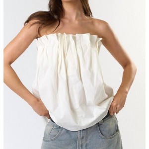 Women's Ros√© Afternoon Tube Top - lalavon - 1 of 4