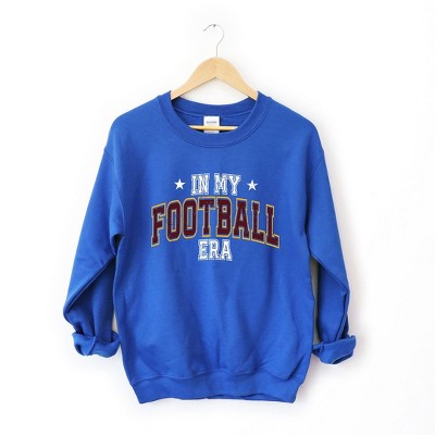 Simply Sage Market Women's Graphic Sweatshirt In My Football Era - Maroon