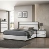 Sapphtopaz Modern Nightstand with 2 Drawers Bedside Table, Night Stand for Bedroom, Living Room - 2 of 4