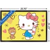 Trends International Hello Kitty: 25 Snack Time - Milk Framed Wall Poster Prints - 3 of 4