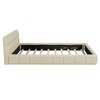 Sapphtopaz Bed Frame with Cookie-Shaped Upholstered Headboard Platform Bed with Slats Support for Bedroom, No Box Spring Needed - 4 of 4