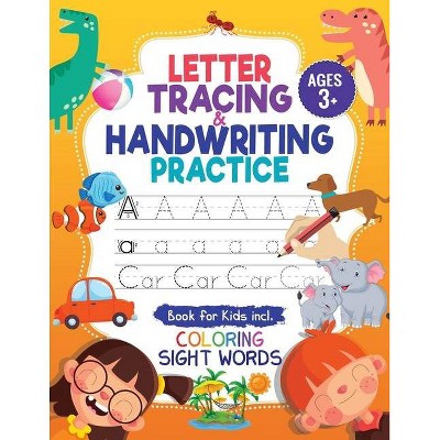 Letter Tracing and Handwriting Practice Book - by  Jennifer L Trace & Diverse Press (Paperback)