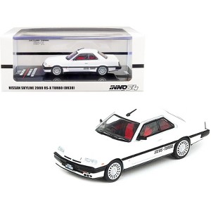 Nissan Skyline 2000 RS-X Turbo (DR30) RHD (Right Hand Drive) White 1/64 Diecast Model Car by Inno Models - 1 of 3