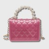 Willow & Ruby Kid's Mini Quilted Glitter Bag - Crossbody Purse for Girls (Youth) - 4 of 4