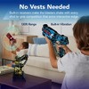 Best Choice Products Set of 4 Rechargeable Laser Tag Blasters, No Vests Needed w/ Docking Station, 4 Settings - 4 of 4