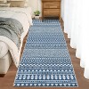 Rug Machine Washable,  Rug Non Slip Small Bedroom, Rug Low Pile Throw Rug, for Dining Room Living Room, Geometric Area Rug Entryway Rug - 3 of 4