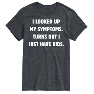 Men's - Instant Message - Looked Up Symptoms Short Sleeve Graphic T-Shirt - 1 of 4