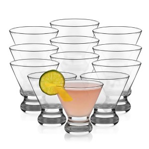 Libbey Cosmopolitan Martini Party Glasses, 8.25 ounce, Set of 12 - 1 of 4