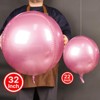 PartyWoo Foil Balloons Pink Round 32 Inch 6 pcs - 2 of 4