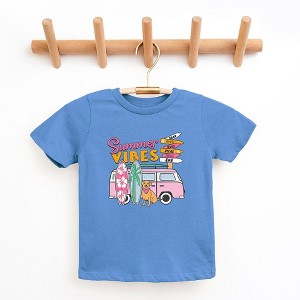 The Juniper Shop Summer Vibes Dog Toddler Short Sleeve Tee - 1 of 2