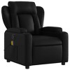 vidaXL Massage Recliner Chair Reclining Armchair for Elderly Faux Leather - 3 of 4