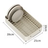 Cabinet Organizer, Pull Out Cabinet Organizer - Kitchen Sink Dish Drainer with Drip Tray, Pan Lid Holder Slide Out Drawer for Cupboard/Living Room - 2 of 4