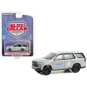 2022 Chevrolet Tahoe Z71 Gray Met. (Dirty) "BFGoodrich" "Blue Collar Collection" Series 12 1/64 Diecast Model Car by Greenlight - 1 of 3