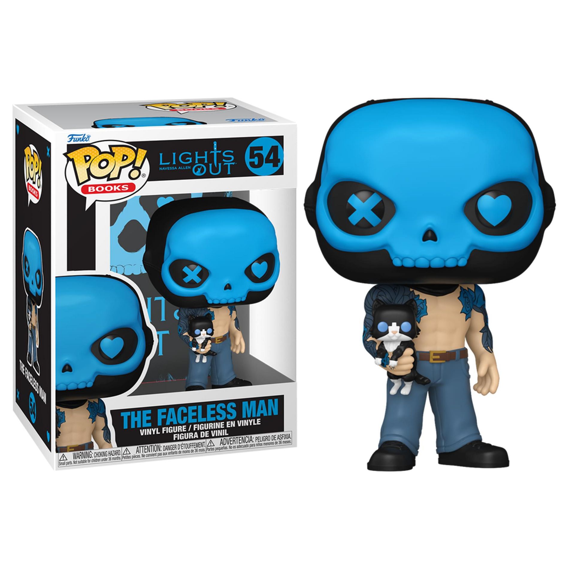 Funko Lights Out Funko POP Books | The Faceless Man