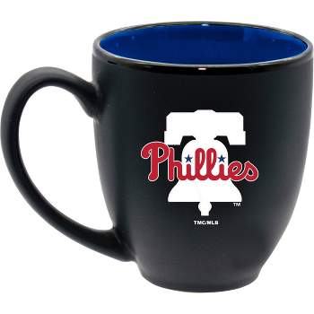 MLB Philadelphia Phillies 15oz Inner Color Black Coffee Mug