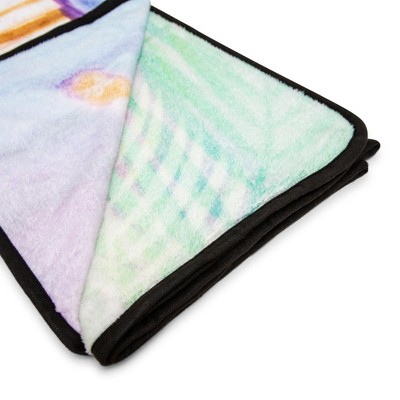 Golden Girls Colorful Fleece Throw Blanket, 45 x 60 Inches
