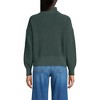 Lands' End Women's Drifter Shaker Wedge Quarter Zip Sweater - 2 of 3