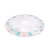 52" White HGTV Home Collection Village Scene Embroidered Tree Skirt - National Tree Company - 4 of 4