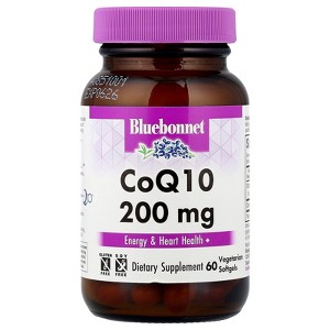 Bluebonnet Nutrition CoQ10, 200 mg, 60 Vegetarian Softgels - 1 of 4