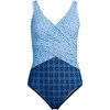 Lands' End Women's Slender Suit Wrap One Piece Swimsuit - 3 of 3